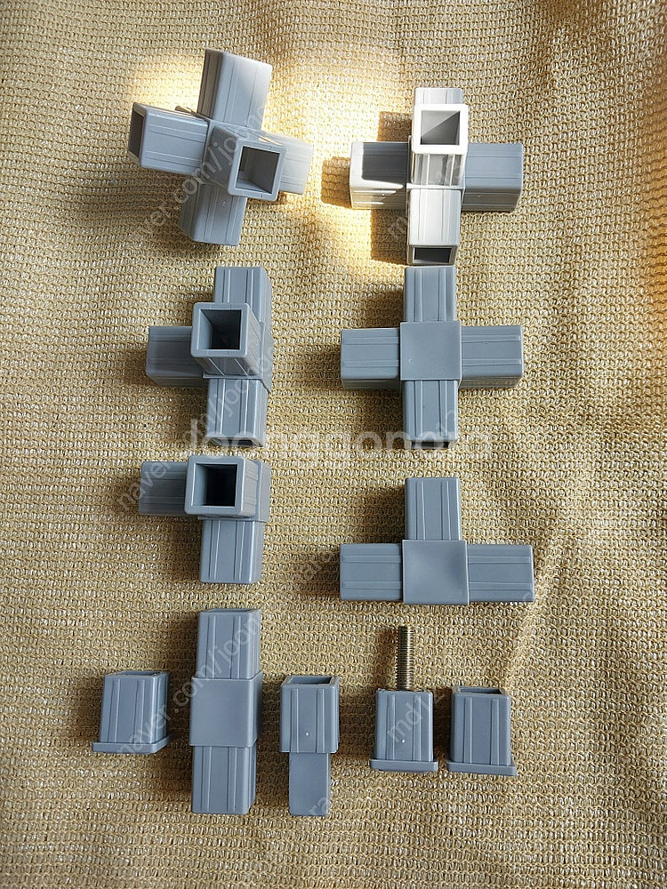 사각파이프 조인트 각관조인트 각파이프조인트 25mm--0