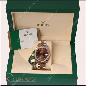 롤렉스 데이저스트 41mm 초코 주빌레(ROLEX DATEJUST 41MM) Model.126331 full