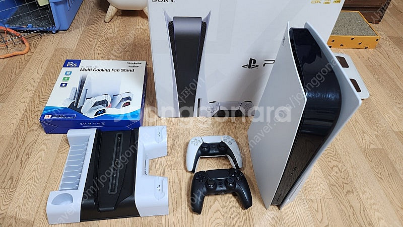 PS5디스크 풀박(CFI-1218A) + 듀얼센스2개,...--0