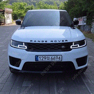 랜드로버 레인지로버 스포츠 중고 레인지로버 중고 흰색 2015년식 3.0 SDV6 HSE 개인사업자 세금감면