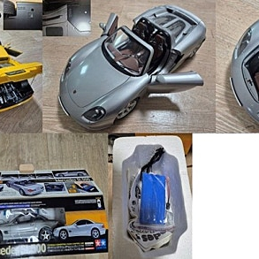 타미야 1/12 F50 옐로우버전, 1/12 포르쉐 카레라 GT, 타미야 1/12 1968 멕시코 F1 혼다 우승 경주용차 다이캐스트 완성품 등 다양하게 팝니다.