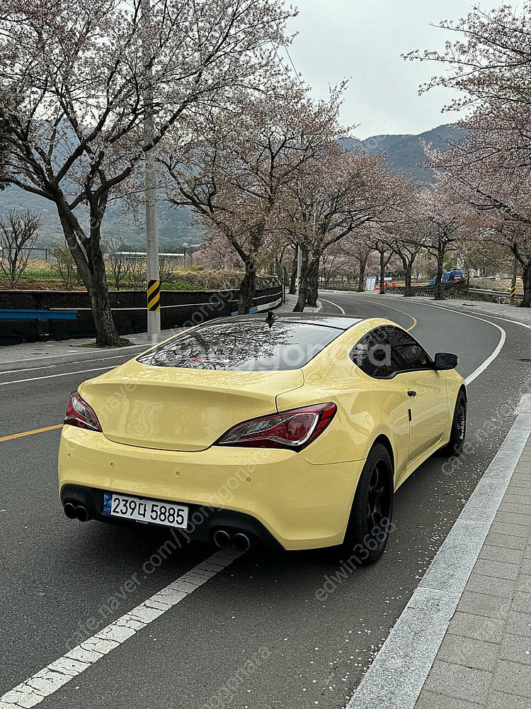 제네시스쿠페 2.0 터보 신쿱개조 올도색 차량 판매--1