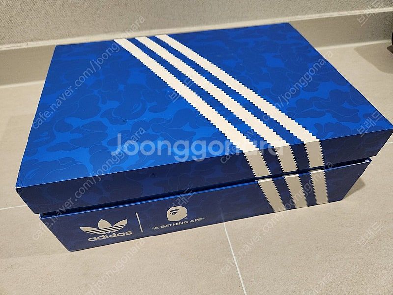 (공홈정품)아디다스 X 베이프 로우 샌드 275 새상품--3