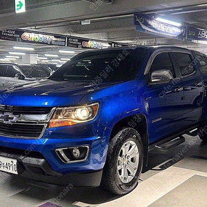 쉐보레 콜로라도 중고 가격 콜로라도 중고차 픽업트럭 중고 파란색 2020년식 50,292km 3.6 익스트림-X 4WD 법인차 구매가능