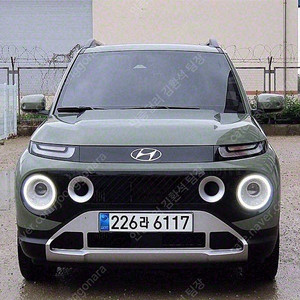 경차 중고 캐스퍼 중고 가격 소형SUV 중고 회색 2024년식 22,258km 1.0 가솔린 터보 인스퍼레이션 중고차시세