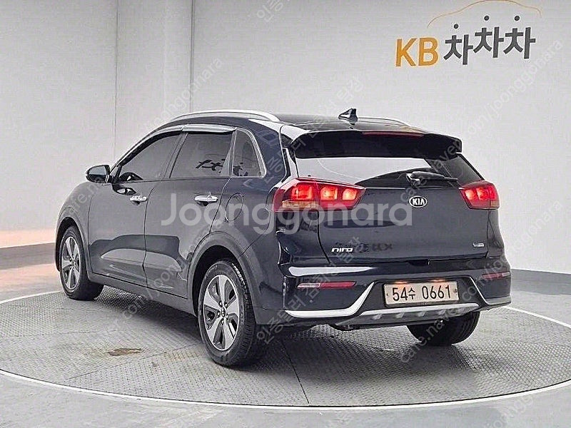 기아 니로 중고 니로 하이브리드 중고차 파란색 2017...--2