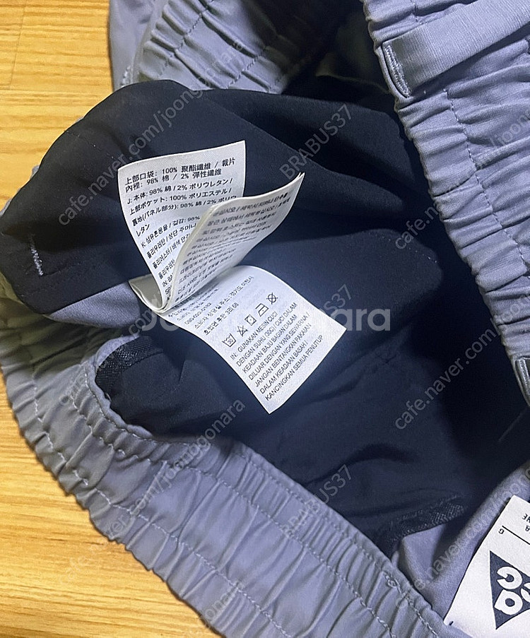 나이키 랩 ACG 디플로이 카고쇼츠 쿨그레이 L(나코탭...--8