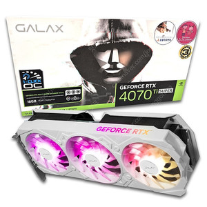 갤럭시 RTX 4070ti super white 미개봉