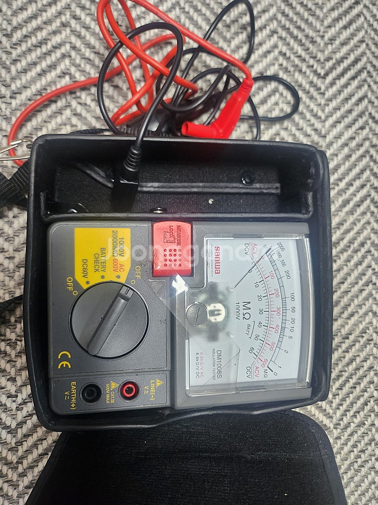 산와 아날로그 절연 시험기 DM1008S--0