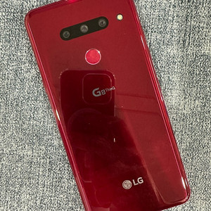 LG G8 128G 레드 무잔상 액정 미세한 금간 단말기 6만원 판매해요