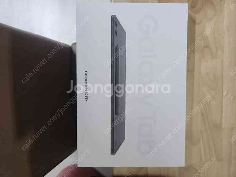 갤럭시탭 s9 Fe + wifi 128Gb 단순개봉 팝...--1
