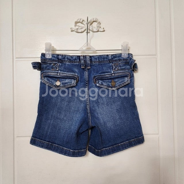 110호 (5y) 버버리칠드런 데님 반바지 / 키즈 여...--1