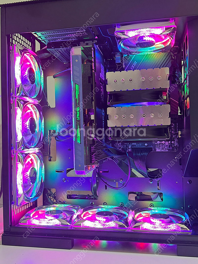 7800X3D 64GB 2TB 컴퓨터 + LG 32인치...--3
