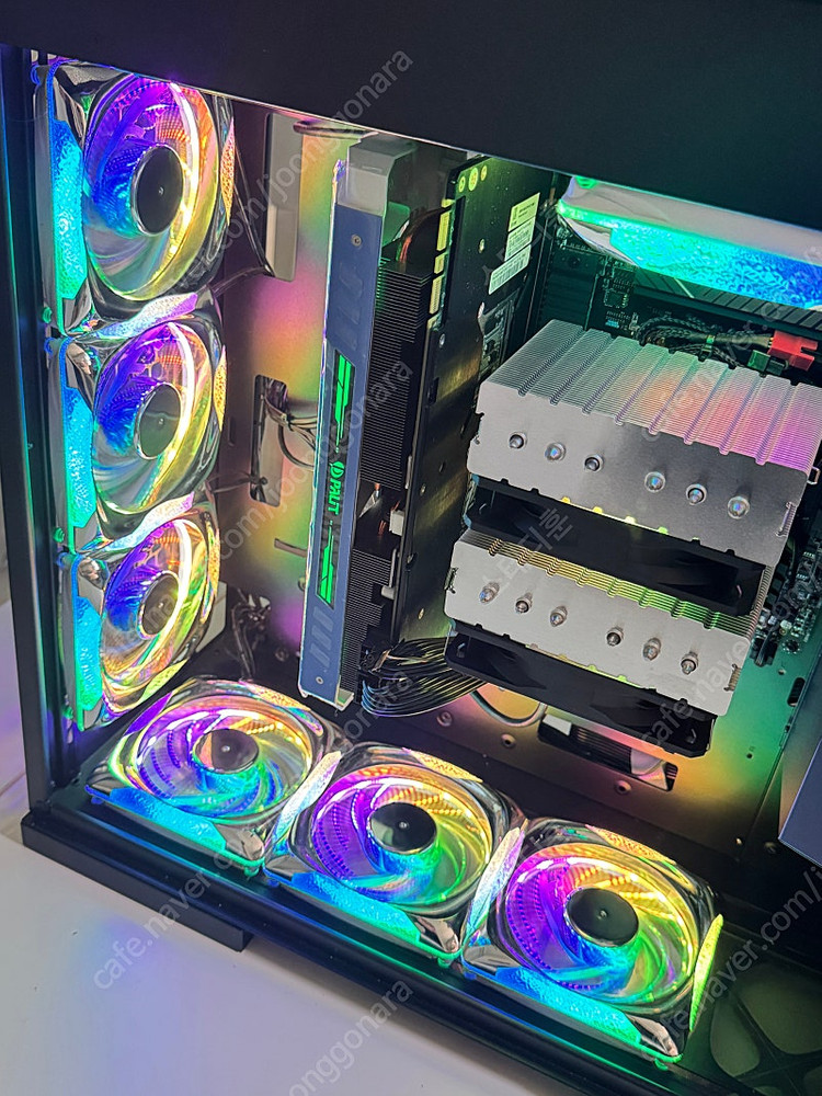 7800X3D 64GB 2TB 컴퓨터 + LG 32인치 144HZ 모니터 하이엔드 본체 급쳐 대전 이미지