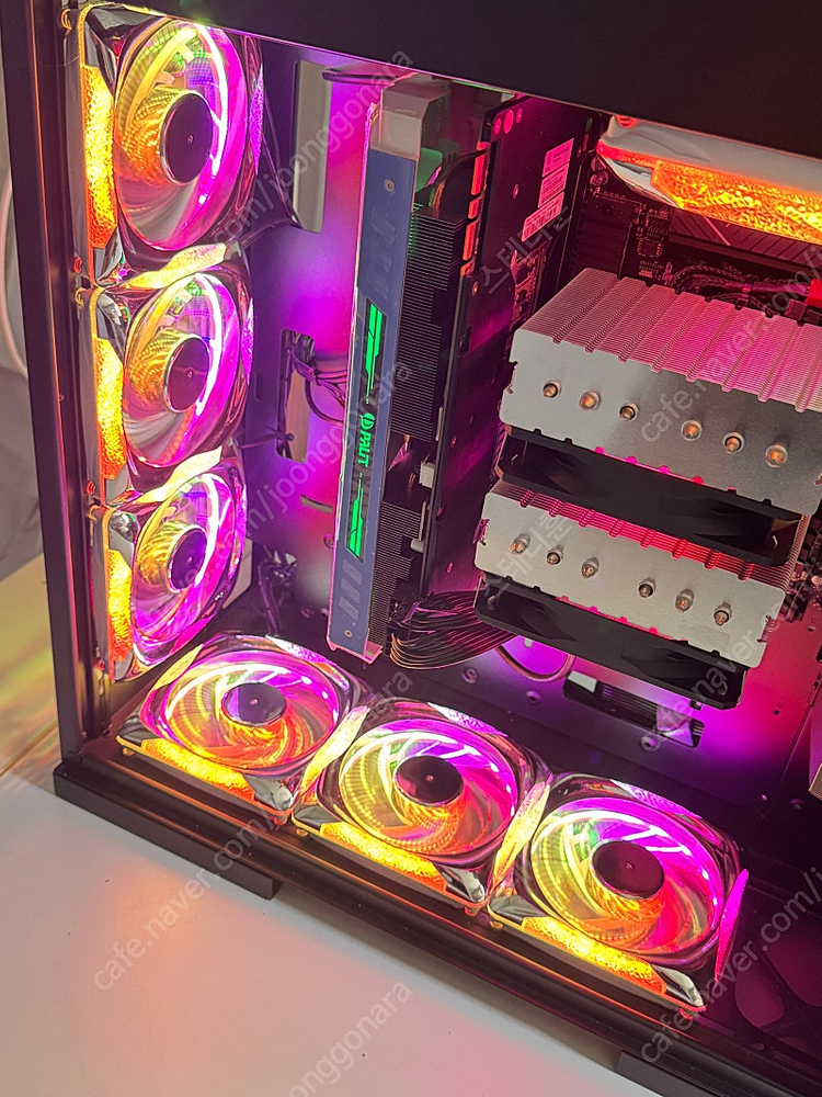 7800X3D 64GB 2TB 컴퓨터 + LG 32인치 144HZ 모니터 하이엔드 본체 급쳐 대전 이미지