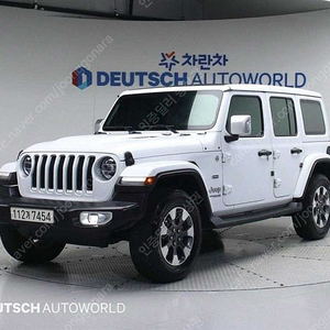지프 랭글러 중고 JEEP 랭글러 2020년식 69,431km 흰색 2.0 오버랜드 파워탑 수입 중고차 리스 할부 즉시출고