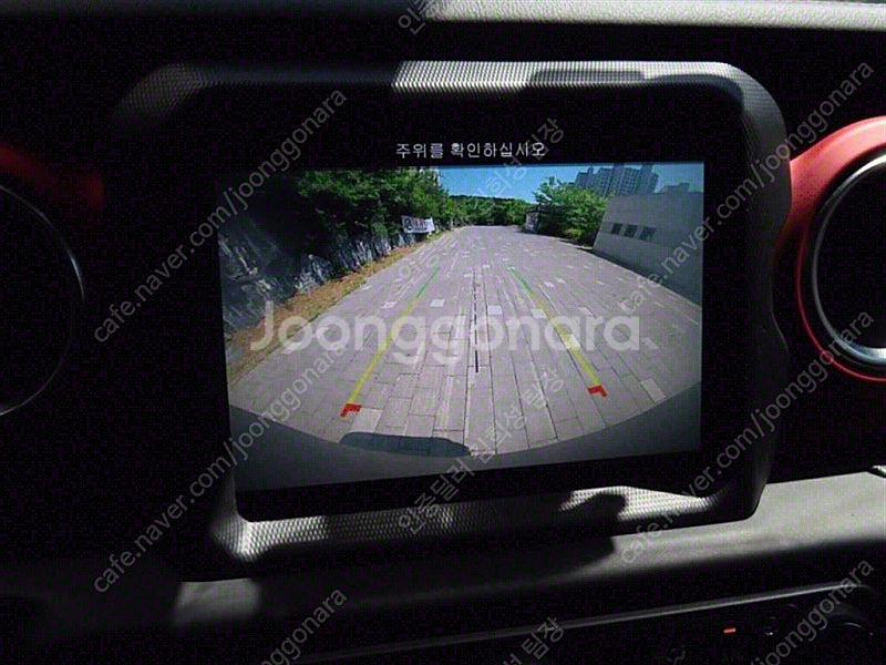 지프 랭글러 중고차 할부가능 지프 수입중고차 빨간색 2...--9