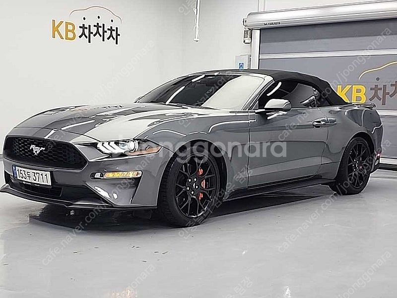 회색 포드 머스탱 중고 포드 중고차 컨버터블 중고자동차...--6