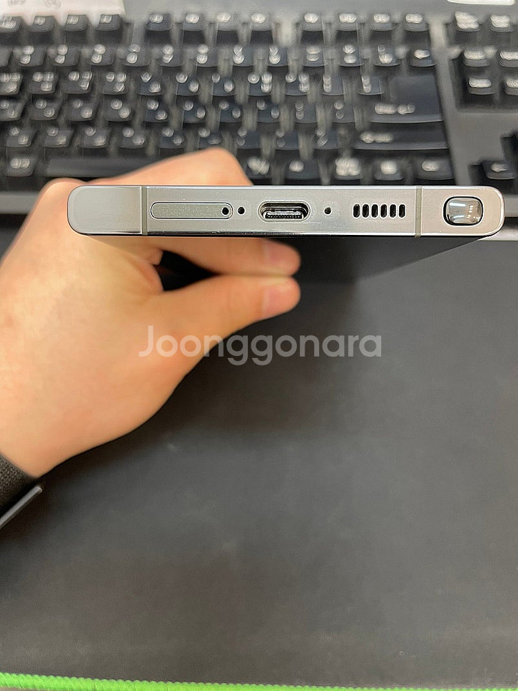 갤럭시S23울트라 그린 512GB 무잔상 상태좋은 중고...--5