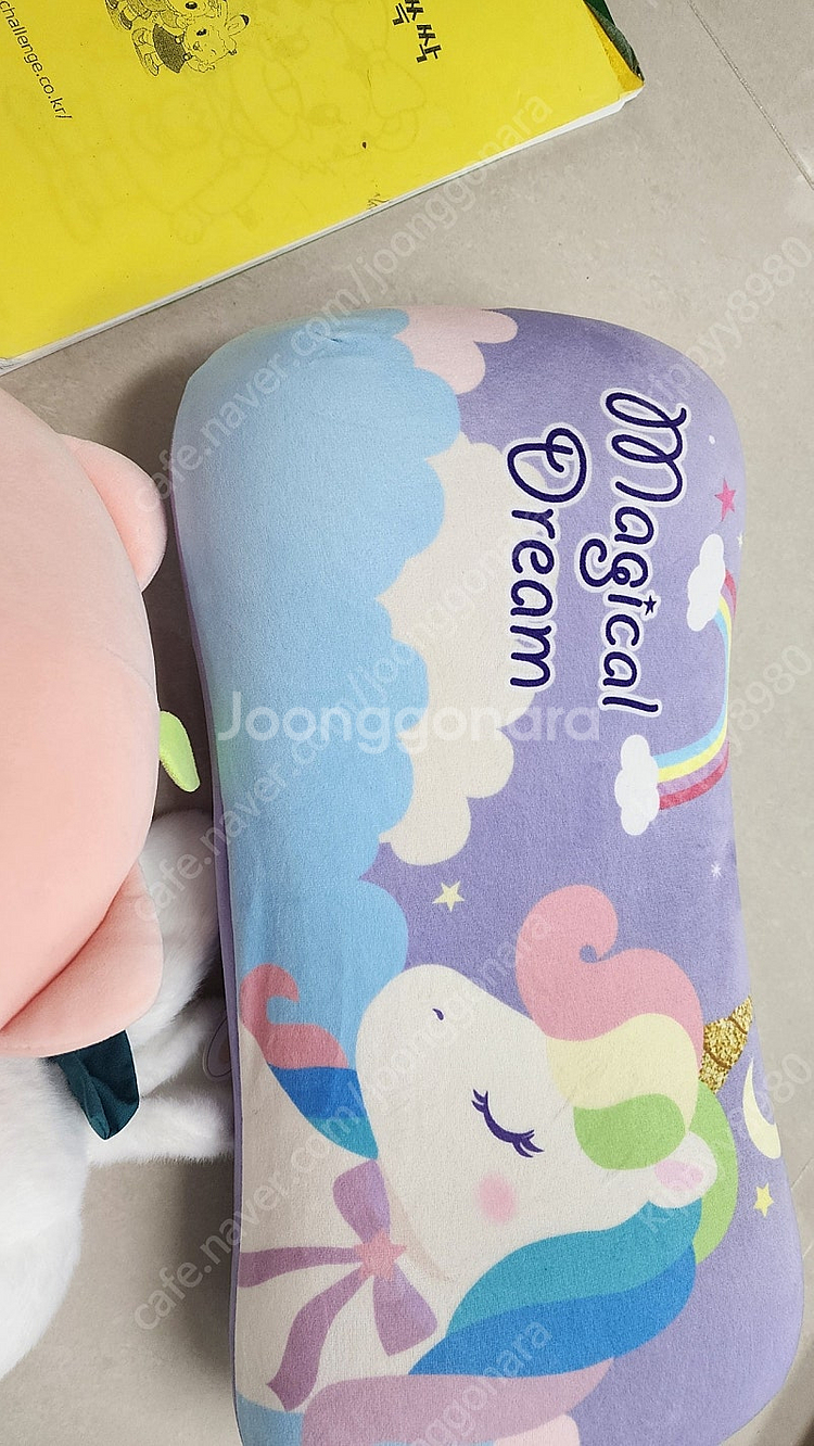 유니콘애버랜드 배게.인형들 꿀벌가방 호비색칠공부 장난감들--6