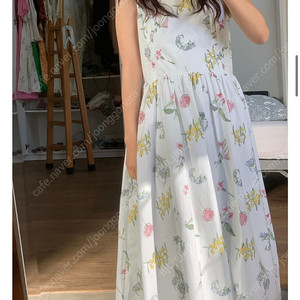 제주그꽃 fleur sleeveless dress