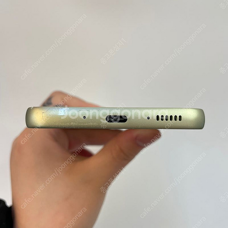 105367(울산중고폰) 갤럭시퀀텀4 라임 128GB ...--4