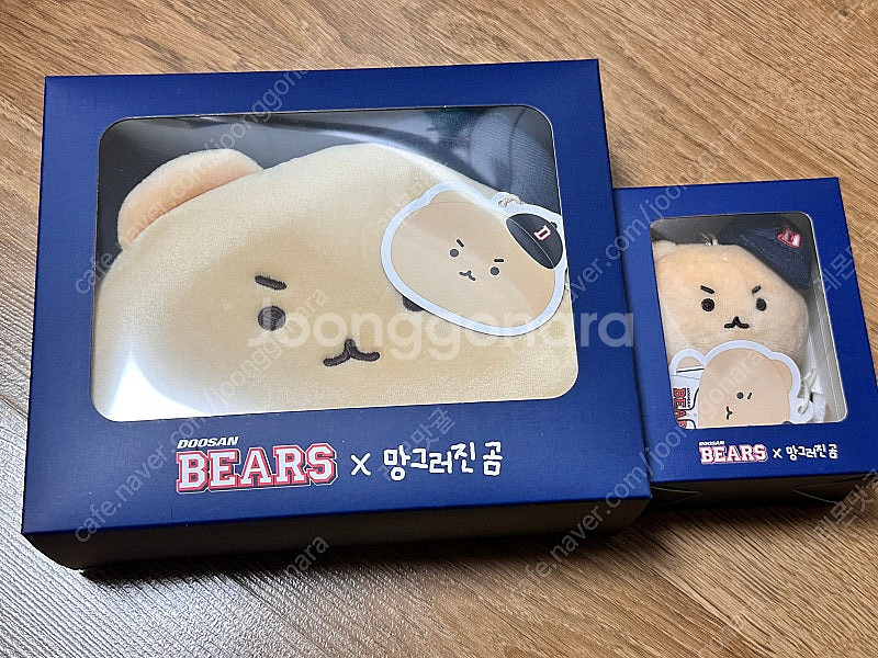 (미개봉) 두산베어스 망그러진곰 유니폼, 키링, 엘지트...--1