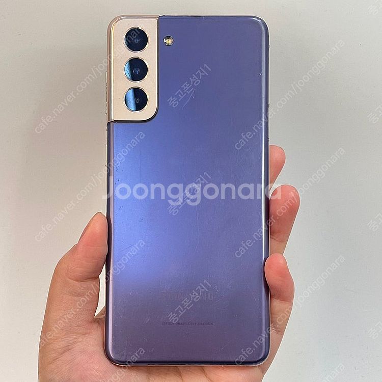 02964(울산중고폰) 갤럭시S21 바이올렛 256GB...--0