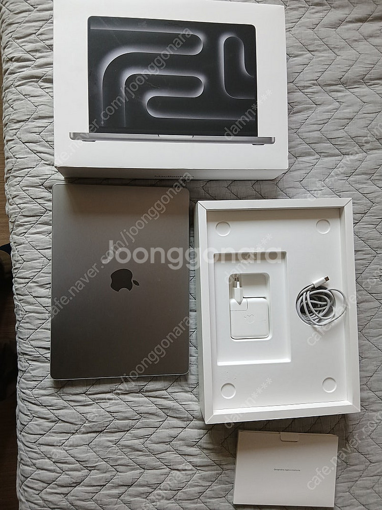 맥북프로14 M3 8GB 512GB 풀박스--1