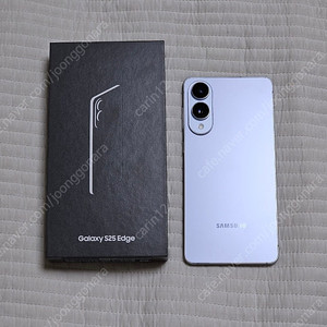 갤럭시 S25 엣지 512GB 자급제 아이스블루 풀박스 s급(개인판매)