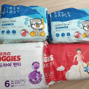 택포) 하기스 6단계, 슈퍼대디 XL 기저귀