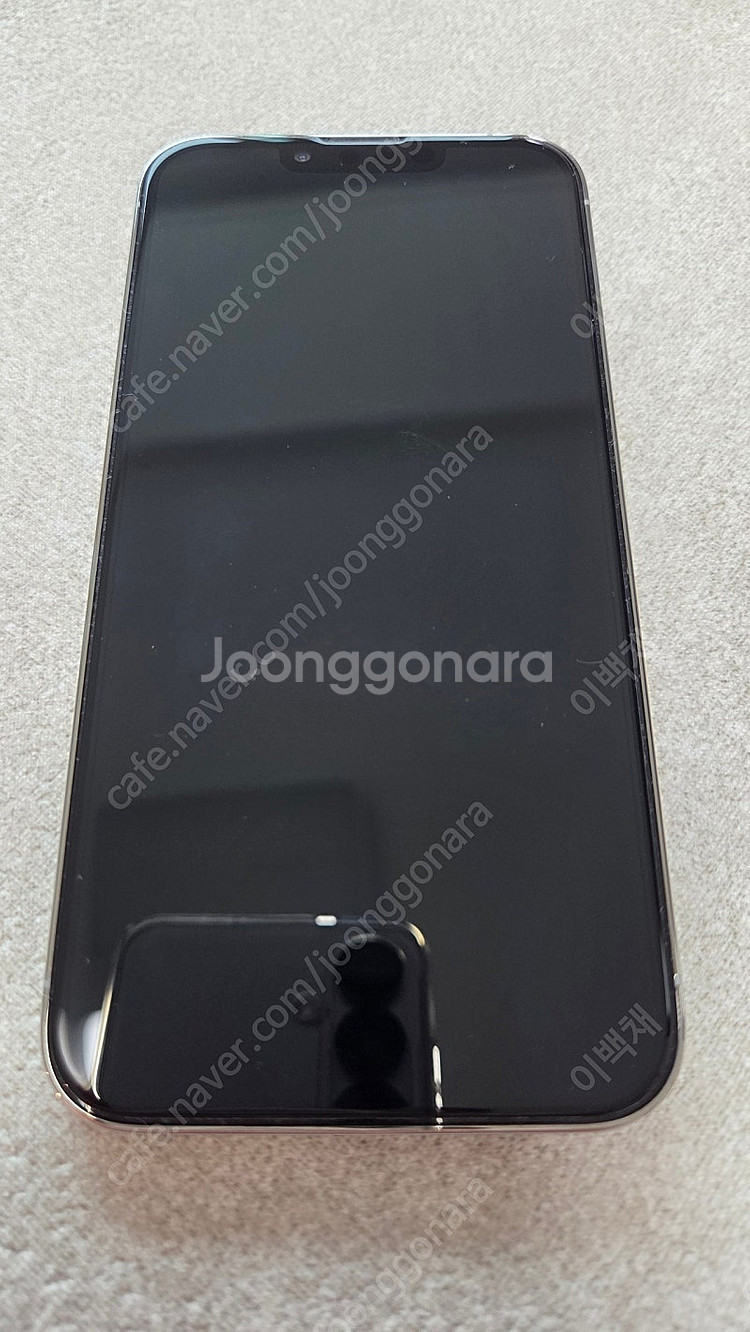 아이폰13프로 128gb 실버 팝니다--6