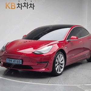 모델3중고 테슬라 중고 빨간색 2020년식 56,917km 스탠다드 레인지 플러스 중고자동차