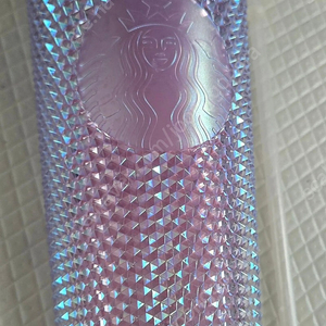 스타벅스 텀블러( 오로라 블링 스터드 콜드컵 710ml)