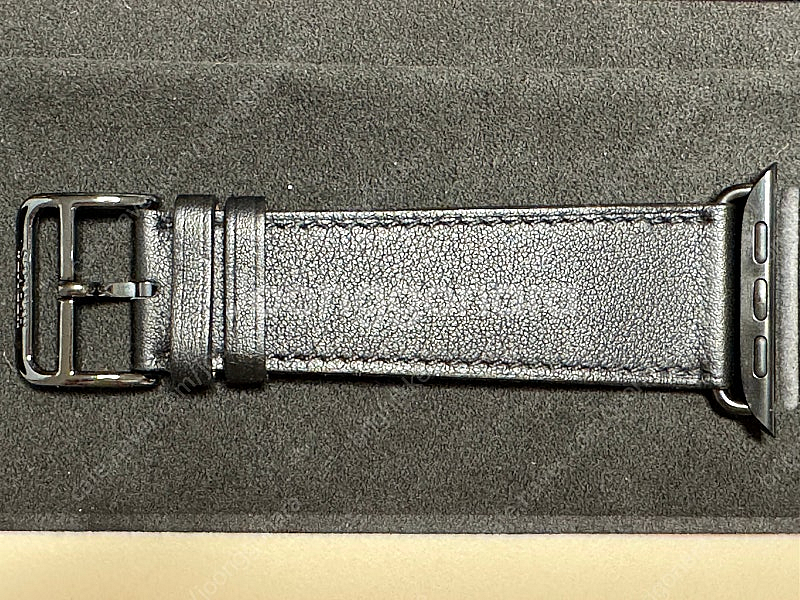 애플워치 에르메스 느와르 싱글투어 최상급44mm(45m...--2