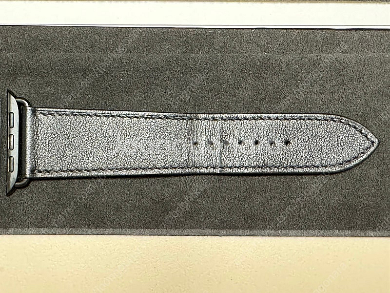 애플워치 에르메스 느와르 싱글투어 최상급44mm(45m...--3
