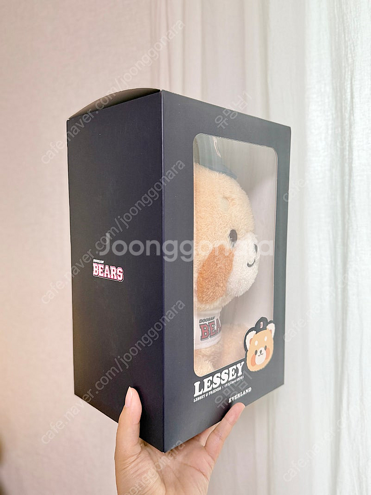[새상품] 두산 베어스 레시 중형 스탠딩 인형--2