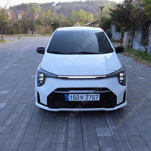 모닝 중고 모닝 더 뉴 모닝 흰색 2024년식 23,732km 1.0 가솔린 시그니처 수원중고차