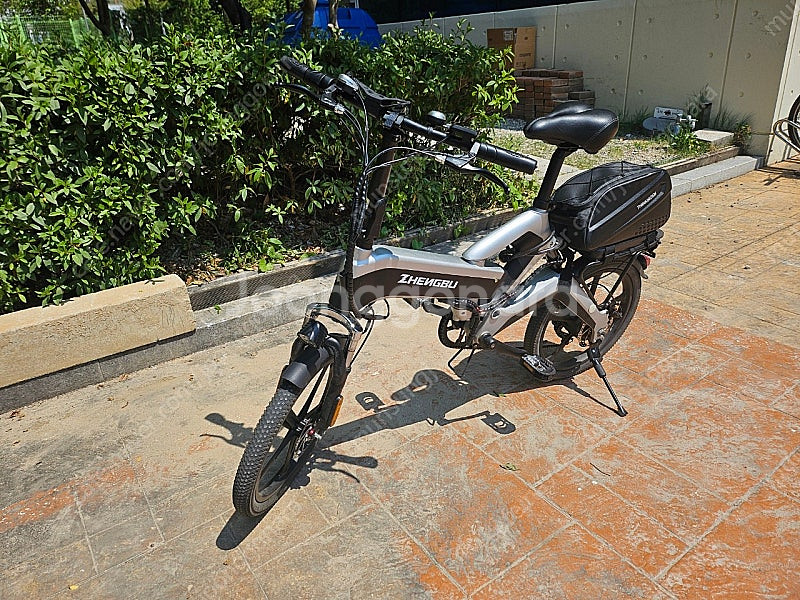 Zhengebu 접이식 전기자전거 팝니다. 500w 4...--1
