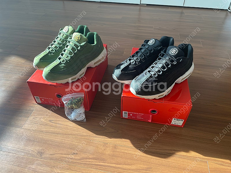 나이키 스투시 stussy 맥스 95 , 검정 270 ...--0