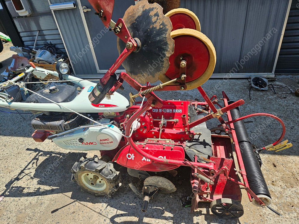 아세아관리기 AMC 880SM키시동 동시피복휴립기 대구--2