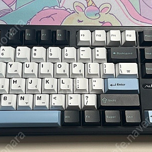 AULA 독거미 F108 기계식키보드 [스카이블랙 / 저소음 솜사탕축]