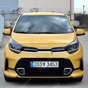 모닝 중고차 시세 기아 중고차 노란색 2023년식 17,910km 시그니처 중고차 저렴한곳