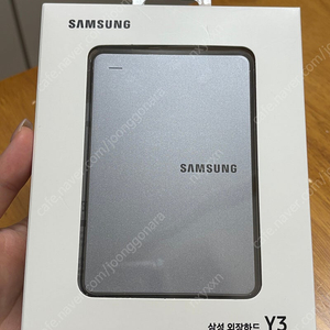 (미개봉)삼성 외장하드 Y3 1tb