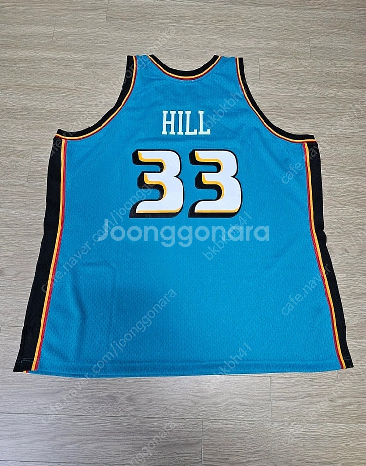 그랜트힐 미첼앤네스 정품 4XL 스윙맨 져지--1