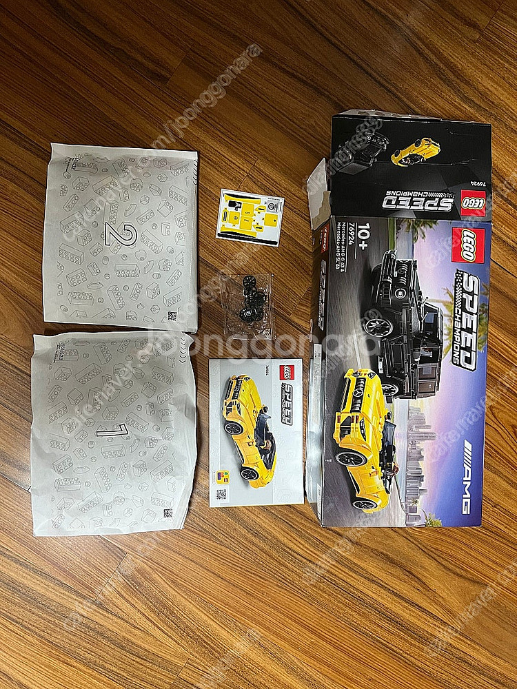 76924 노란색 amg sl63만 미조립품 판매합니다--0