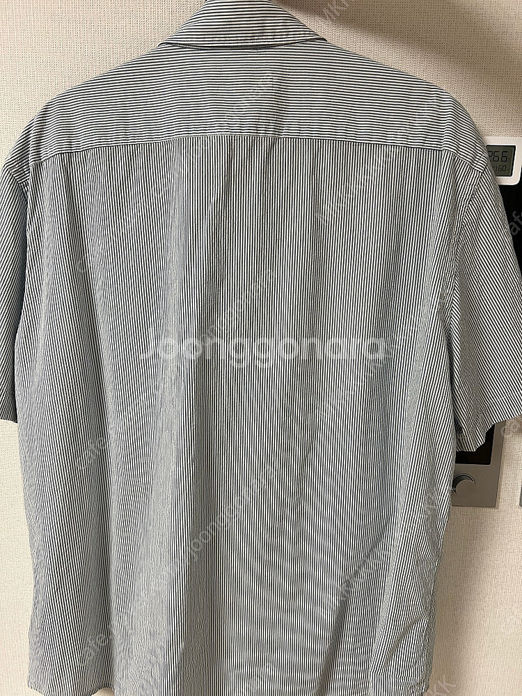 빈폴 시어서커 스트라이프 반소매 셔츠 XL--1