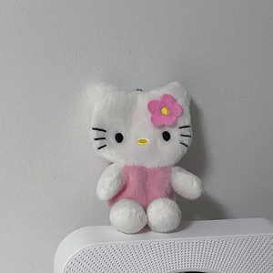 카오하나 꽃 카이로 키티 파우치 키링 고전 키티