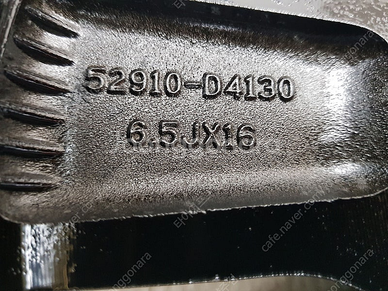 [판매]16인치 순정정품(중고)휠 기아 K3 유광블랙(...--9