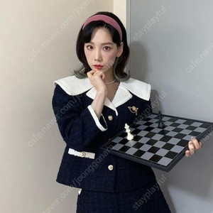 쟈니헤잇재즈 세일러 카라 자켓+스커트 셋업